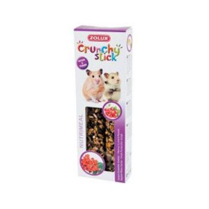 Zolux Pochutka CRUNCHY STICK ríbezle/jarabina pre škrečky 115 g