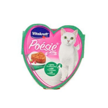 Vitakraft Cat Poézia konz. želé zver., brusnica 85g