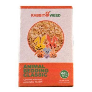 Hobliny podstielka lis. KLASIK RabWeed 60 l /1,5 kg