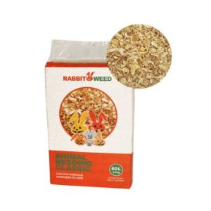 Hobliny podstielka lis. KLASIK RabWeed 60 l /1,5 kg