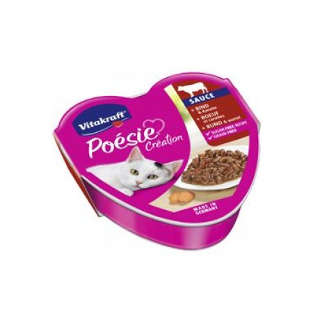 Vitakraft Cat Poézia konz. šťava hovädzie, mrkva 85g