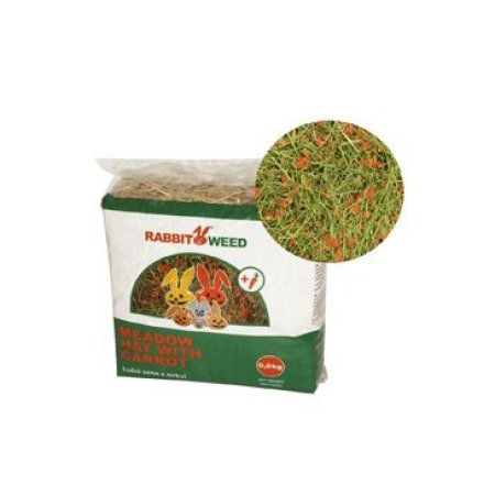 Seno lúčne s mrkvou RabbitWeed 0,6kg 1,9 l