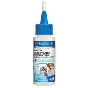 Francodex Roztok čistiaci na oči šteňa, mačiatko 60ml