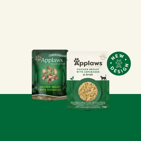 Applaws vrecko Cat 70g kuracie prsia a špargľa