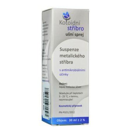 Koloidní stříbro spray s aplikátorem 30ppm 30ml