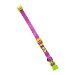 Obojok nylon CLUB C 44cmx15mm svetlo fialový FP 1ks