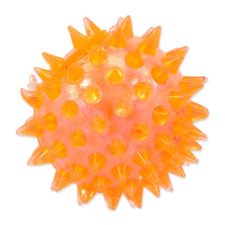 Hračka DOG FANTASY loptička pískacia oranžová 5 cm