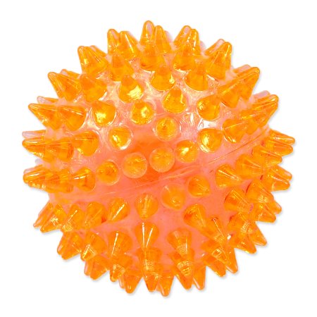 Hračka DOG FANTASY loptička pískacia oranžová 8 cm