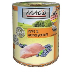 MACs Cat konzerva morka a čučoriedka 800g