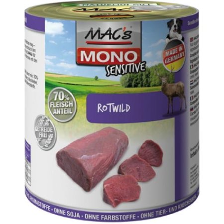 MACs Dog konzerva mono sensitive zverina 400g