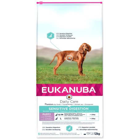 EUKANUBA Daily Care Puppy Sensitive Digestion 12 kg