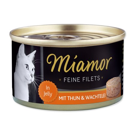 Konzerva MiamorFilet tuniak + prepeličie vajcia 100g