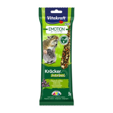 Tyčinky VITAKRAFT Emotion kracker malí hlodavce herbal 75 g