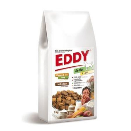 EDDY Senior&Light Breed vankúšiky s jahňacím 8kg