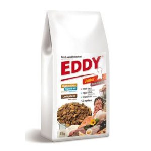 EDDY Junior Medium Breed vankúšiky s jahňacím 8kg