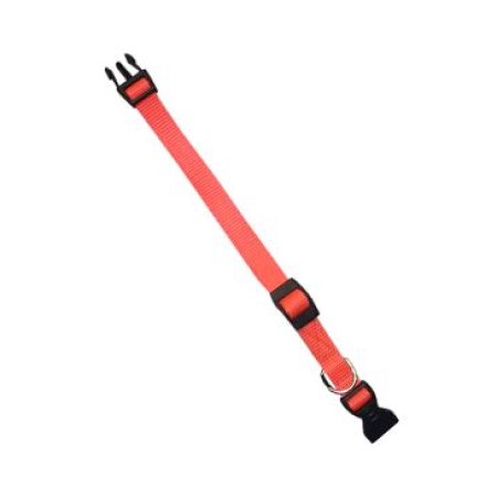 Obojok nylon CLUB C 44cmx15mm oranžový FP 1ks