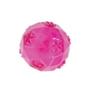Hračka pes loptička TRP BALL 6cm ružová Zolux