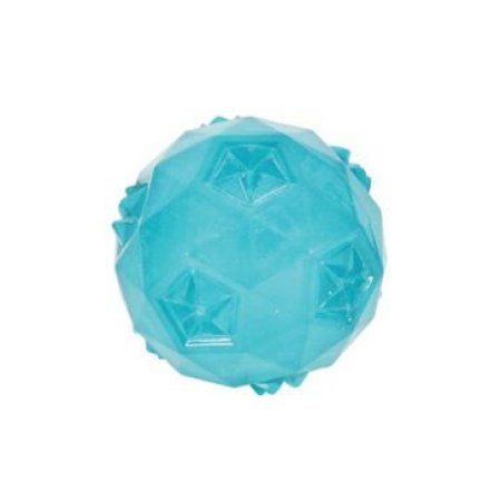 Hračka pes loptička TRP BALL 6cm tyrkysová Zolux