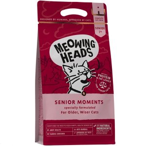 MEOWING HEADS Senior Moments NEW 1,5kg
