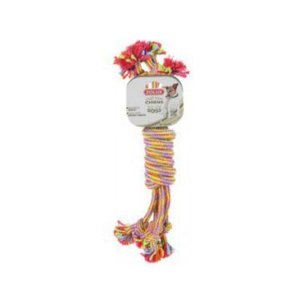 Hračka pes Preťahovadlo špirála farebná 35cm Zolux