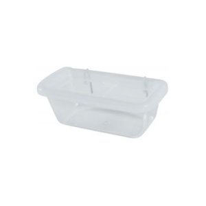 Kŕmidlo pre vtáky plast s deliacou mriežkou S 9cm Zolux