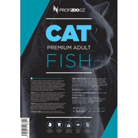 PROFIZOO Cat Premium Adult Fish 10kg