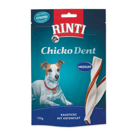 Pochúťka RINTI Extra Chicko Dent Medium kačica 150g