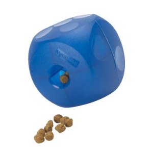 Hračka pes BUSTER Soft Cube modrá 14cm