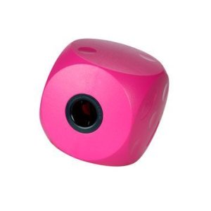 Hračka pes BUSTER Mini cube cherry 10cm, S
