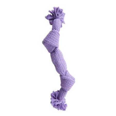 Hračka pes BUSTER Pískacie lano, fialová, 35 cm, M