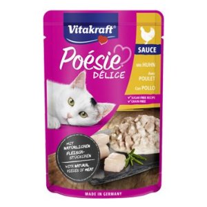 Vitakraft Cat Poézia DéliSauce vrecko kuracie 85g