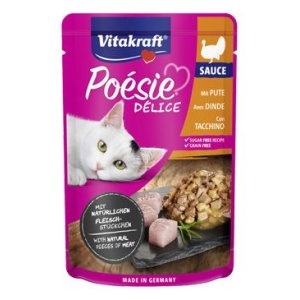 Vitakraft Cat Poézia DéliSauce vrecko morčacie 85g