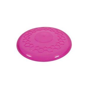 Hračka pes FRISBEE TPR POP 23 cm ružová Zolux