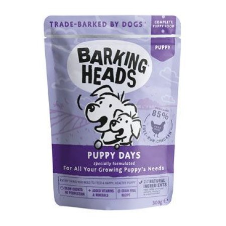BARKING HEADS Puppy Days vrecko 300g