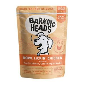 BARKING HEADS Bowl Lickin’Chicken vrecko 300g
