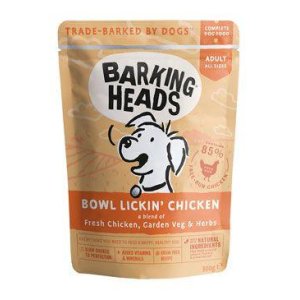 BARKING HEADS Bowl Lickin’Chicken vrecko 300g