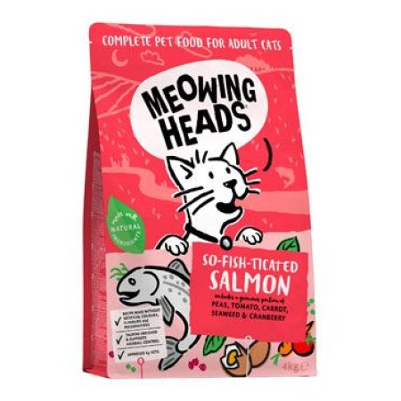 MEOWING HEADS So-fish-ticated Salmón 4kg
