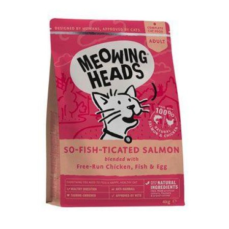 MEOWING HEADS So-fish-ticated Salmón 4kg