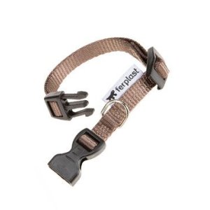 Obojok nylon CLUB C 32cmx10mm hnedý FP 1ks