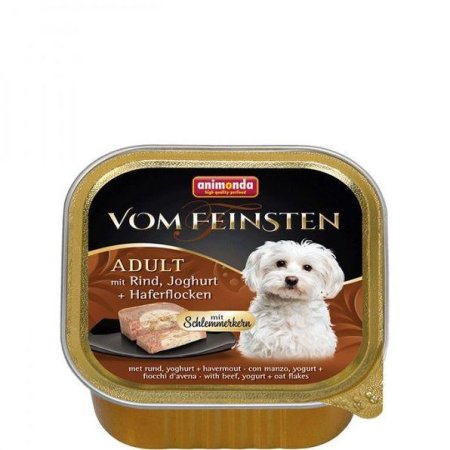 V.Feinsten CORE hovädzie, jogurt + vločky pre psov 150g