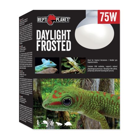 Žiarovka REPTI PLANET Daylight Frosted 75 W
