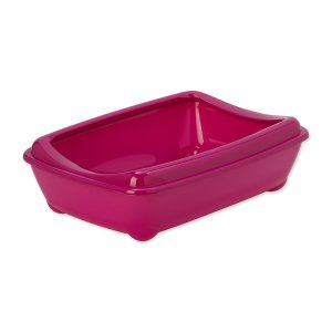 Toaleta MAGIC CAT Economy s okrajom červená 42 cm