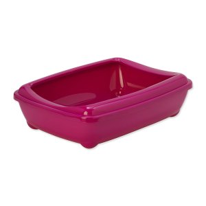 Toaleta MAGIC CAT Economy s okrajom červená 50 cm