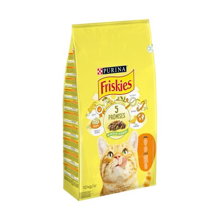Friskies s kuraťom a pridanou zeleninou 10 kg