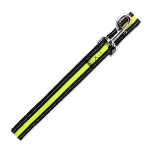 Vodítko DOG FANTASY Neopréne limetka M/L