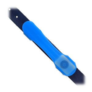 Návlek DOG FANTASY LED svietiaci modrý