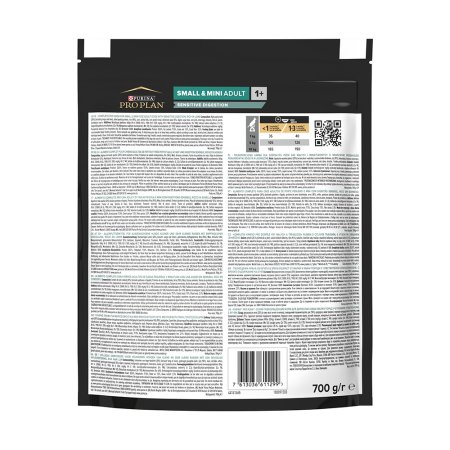 PRE PLAN Small & Mini Adult Sensitive Digestion granule pre psov jahňacie 700 g