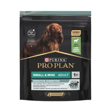 Pro Plan Small & Mini Adult Sensitive Digestion granule pro psy jehněčí 700 g