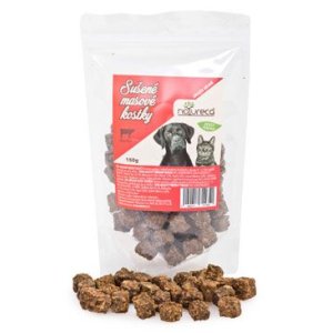 NATURECA pochúťka Masové kostičky Hovädzie, 100% maso 150g