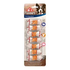 Pochúťka 8in1 Triple Flavour XS (7ks)